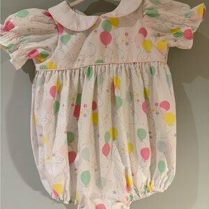 TBBC Colorful Balloon Print Baby Romper